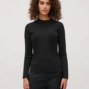 COS Contrast Rib Sweater